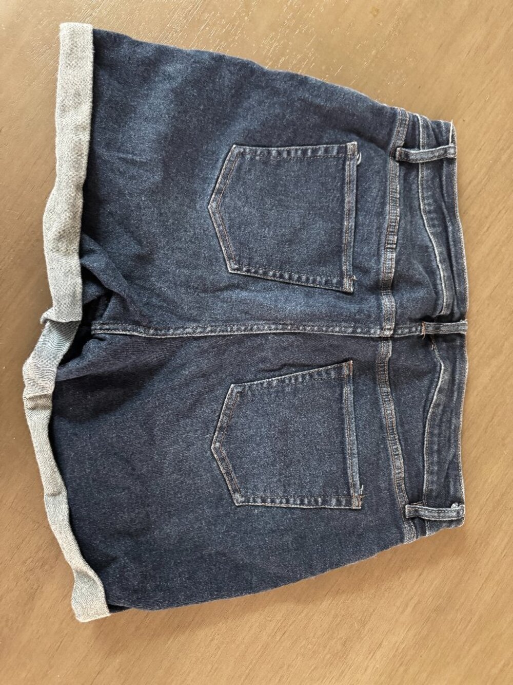 AVA VIV Blue Jean Shorts